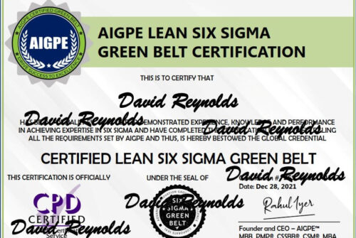 Certificates